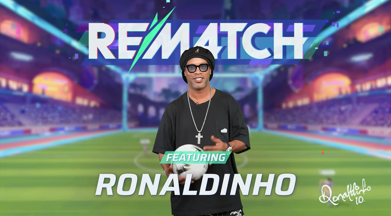Rematch terá Ronaldinho Gaúcho como embaixador