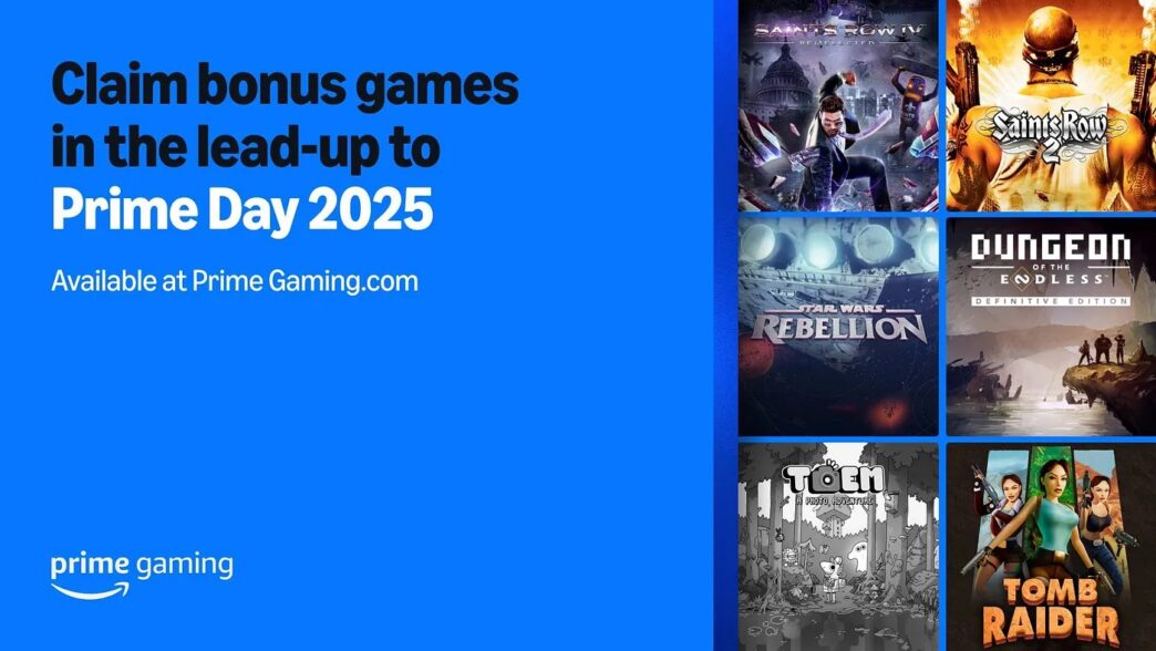 Prime Gaming libera mais seis jogos para assinantes