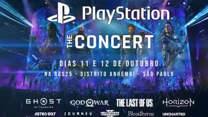 Brasil Game Show 2025 terá PlayStation The Concert