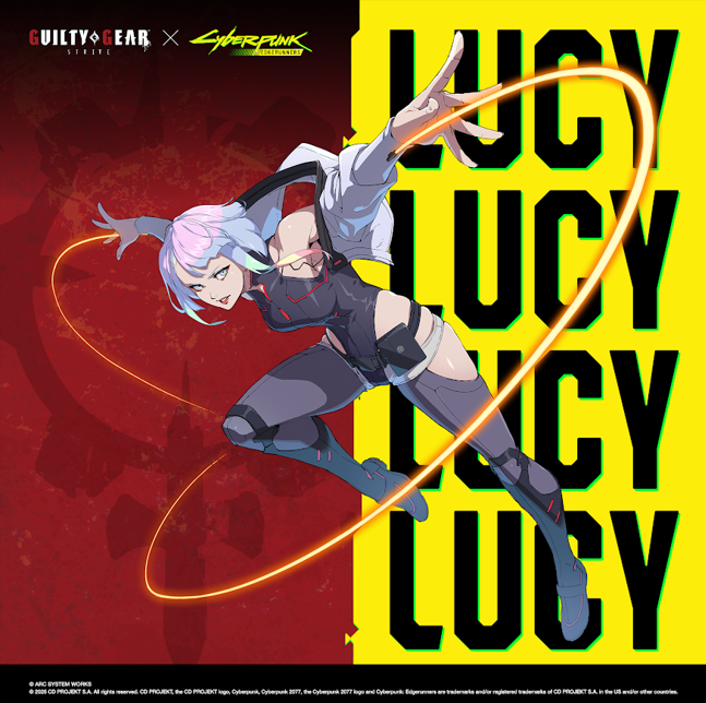 Lucy, personagem convidada de Guilty Gear -Strive- terá teaser na Anime Expo