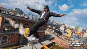 Caia na pista com Rayssa Leal na demo de Tony Hawk’s Pro Skater 3 + 4 já disponível