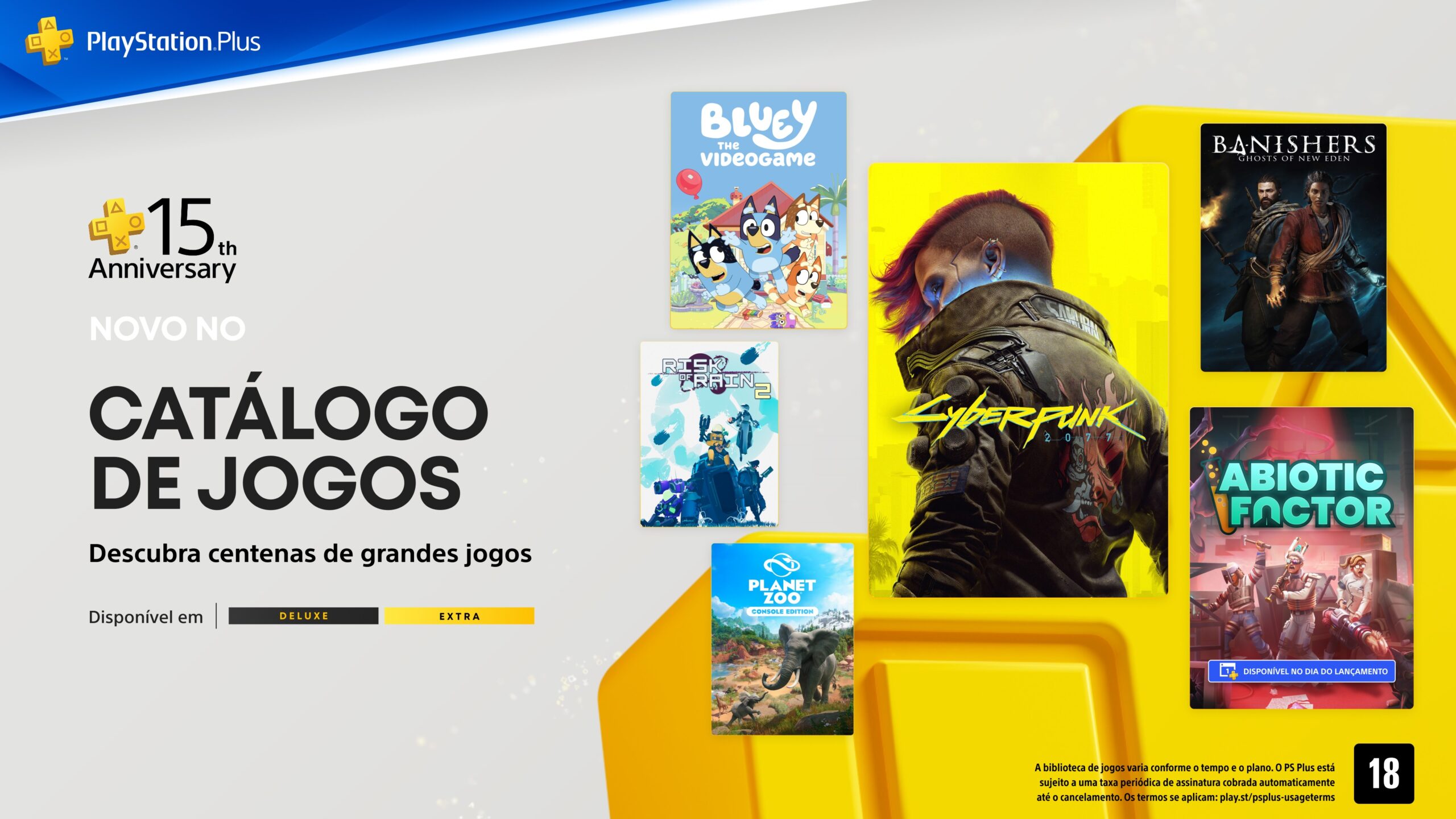 PS Plus de julho tem Cyberpunk 2077 já disponível e outros grandes títulos