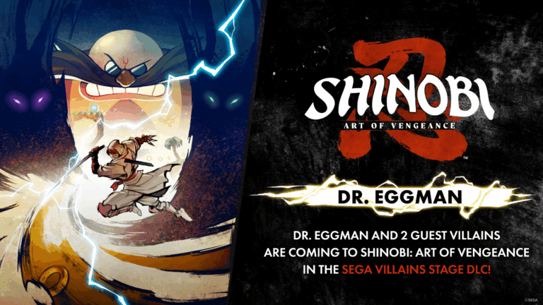 SHINOBI: Art of Vengeance revela DLC, música e desafio de speedrun