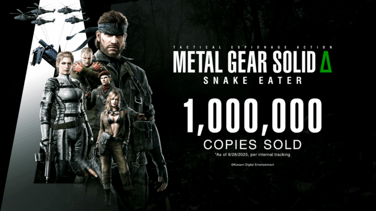 Metal Gear Solid Delta: Snake Eater ultrapassa um milhão de unidades vendidas em todo o mundo