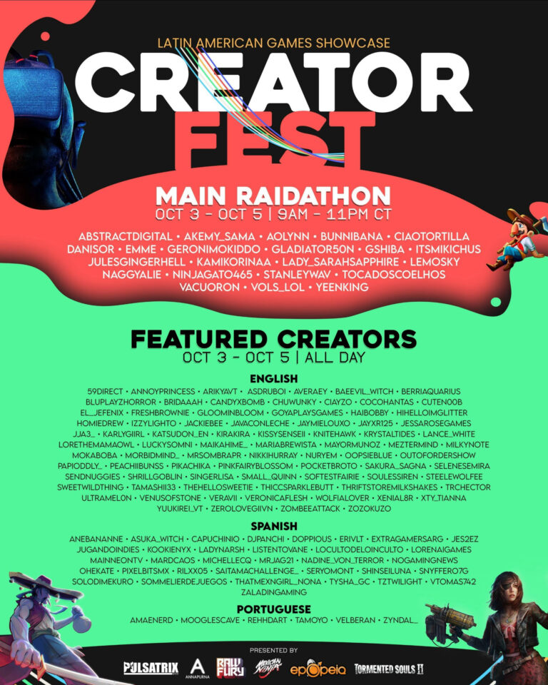Primeiro LAGS Creator Fest acontece de 3 a 5 de outubro