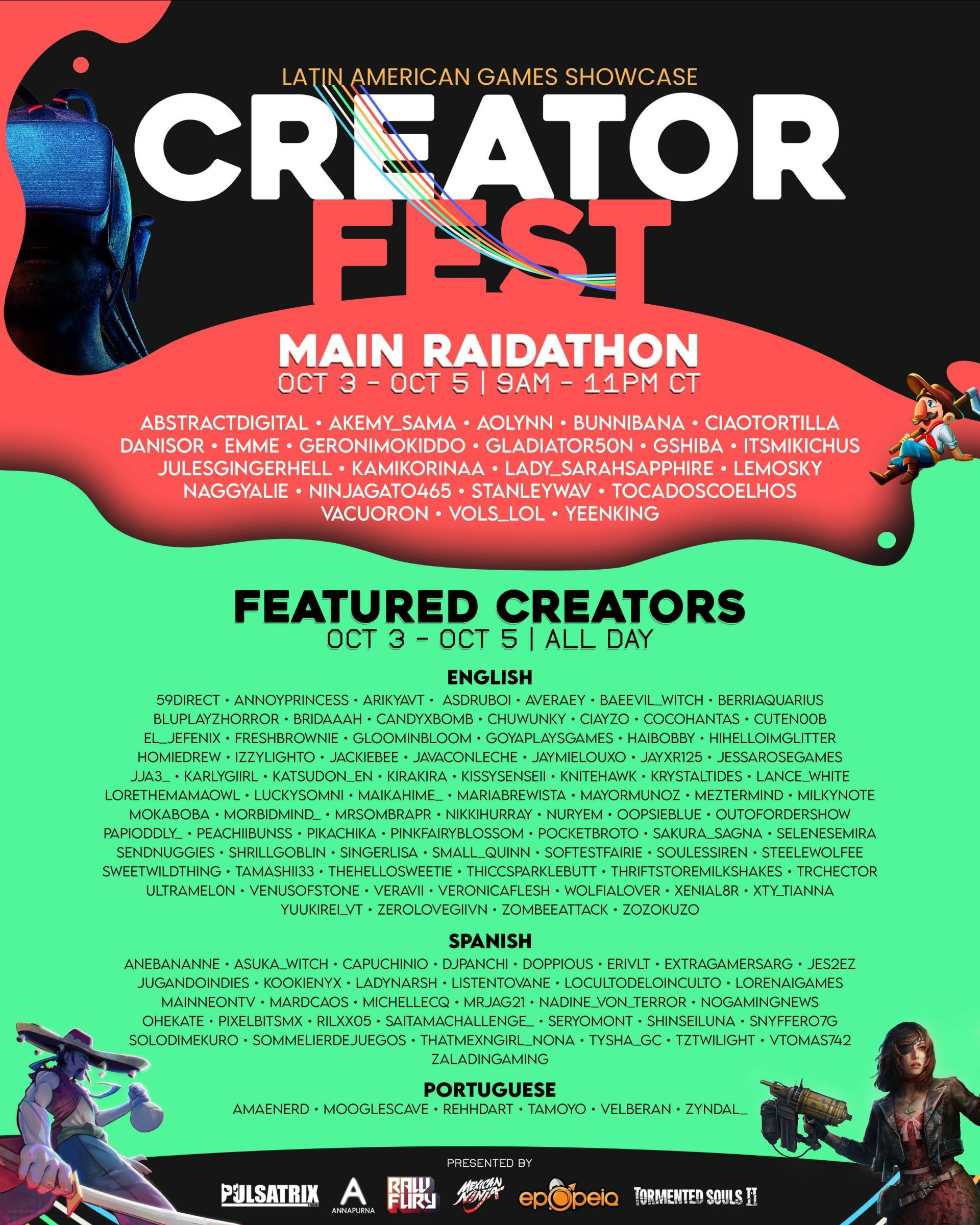 Primeiro LAGS Creator Fest acontece de 3 a 5 de outubro