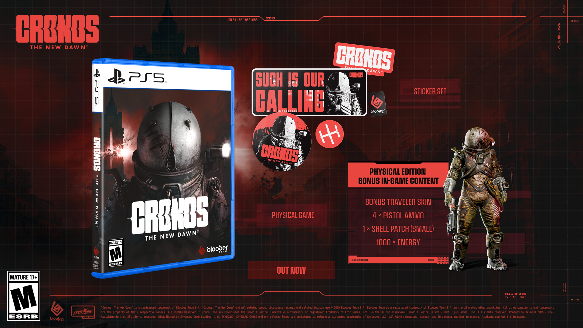 Edição Física de Cronos: The New Dawn para PS5 já está disponível