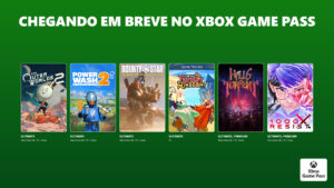 Fim de outubro chega com grandes lançamentos no Xbox Game Pass