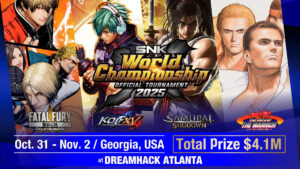 SNK World Championship 2025: torneio mundial de jogos de luta chega em novembro com premiação milionária!