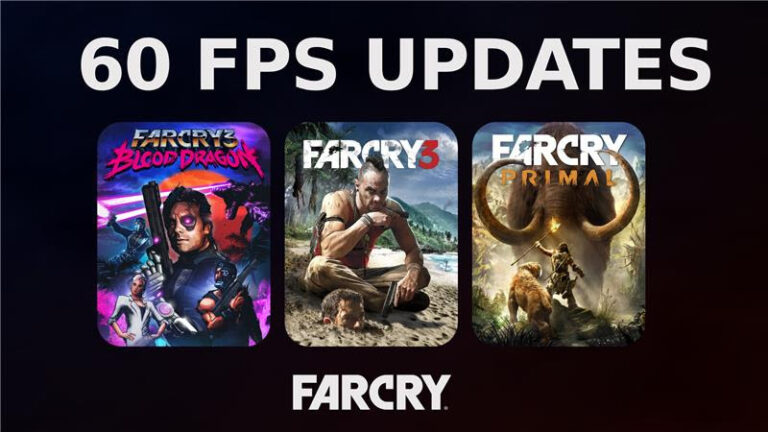 Ubisoft atualiza Far Cry 3, Blood Dragon e Primal com suporte a 60 FPS