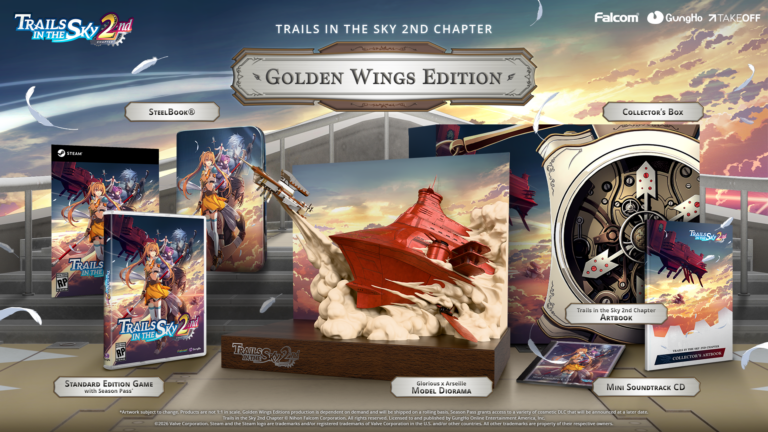 Pré-venda da edição de colecionador de Trails in the Sky 2nd Chapter já está disponível