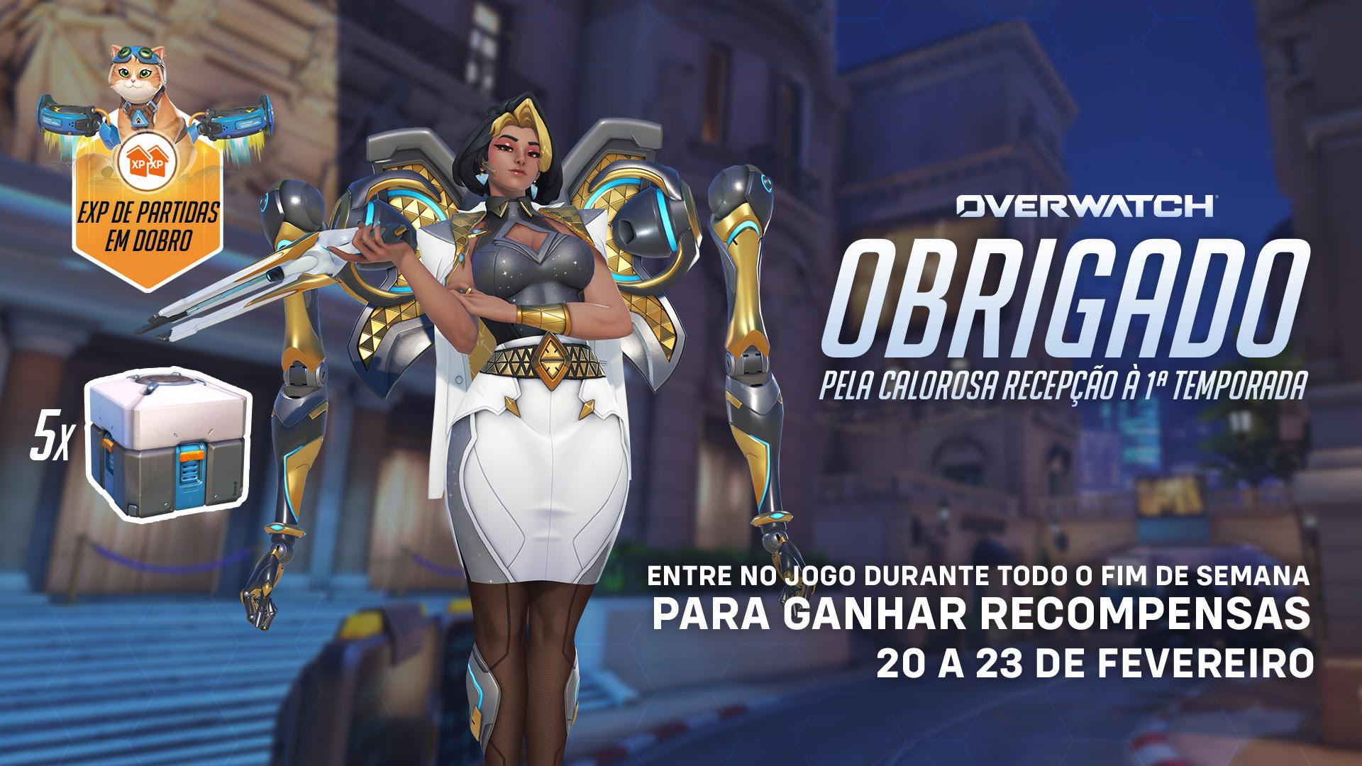 Temporada 1 de Overwatch celebra estreia com recompensas e marca nova fase do jogo