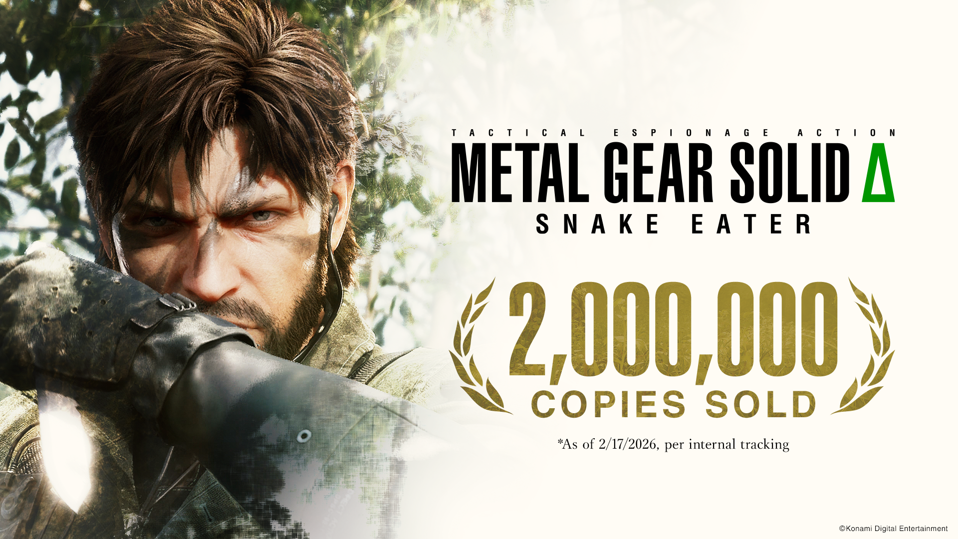 Metal Gear Solid: Snake Eater ultrapassa 2 milhões de cópias vendidas no mundo