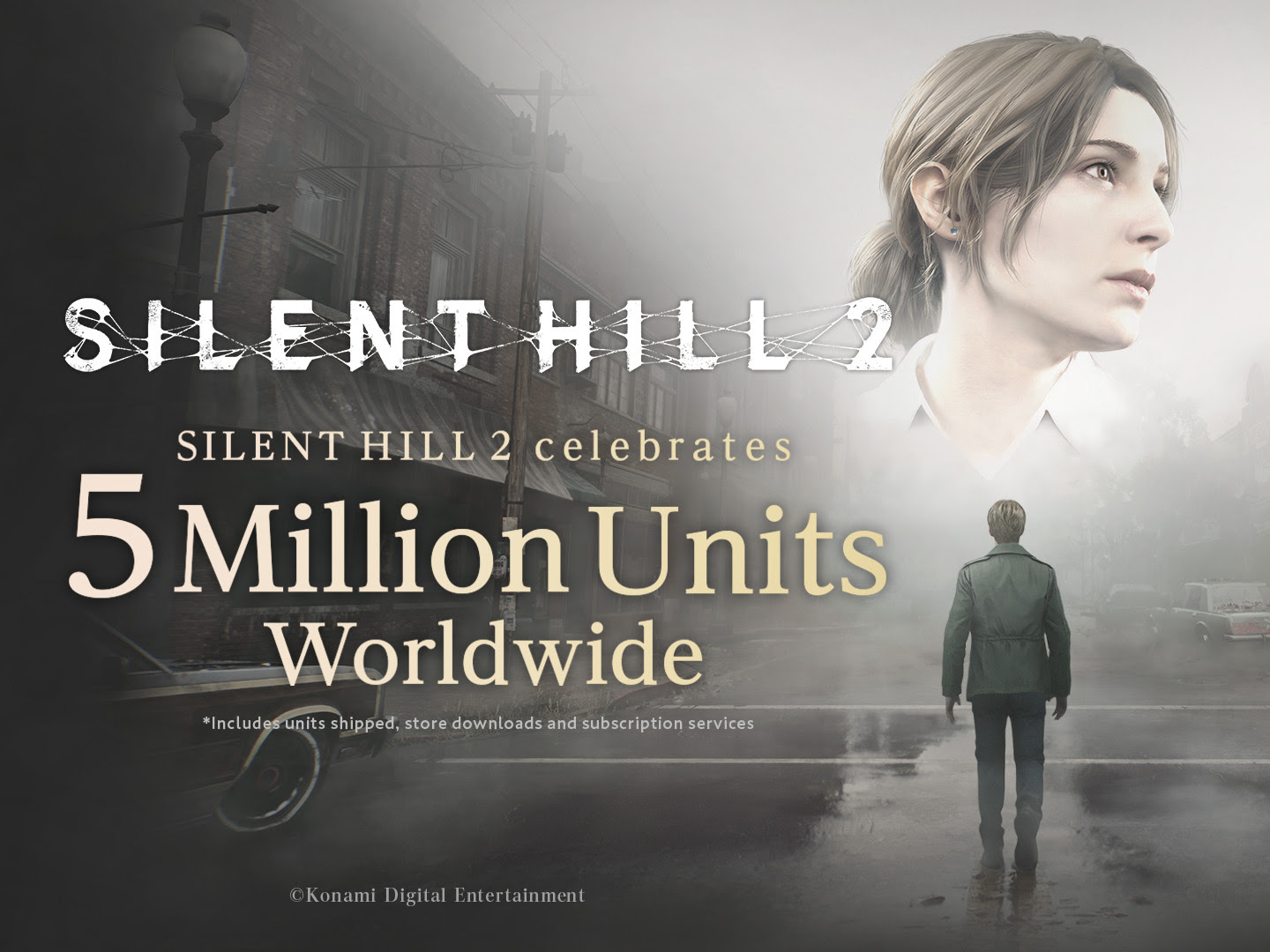Silent Hill 2 alcança a marca de 5 milhões de unidades vendidas mundialmente