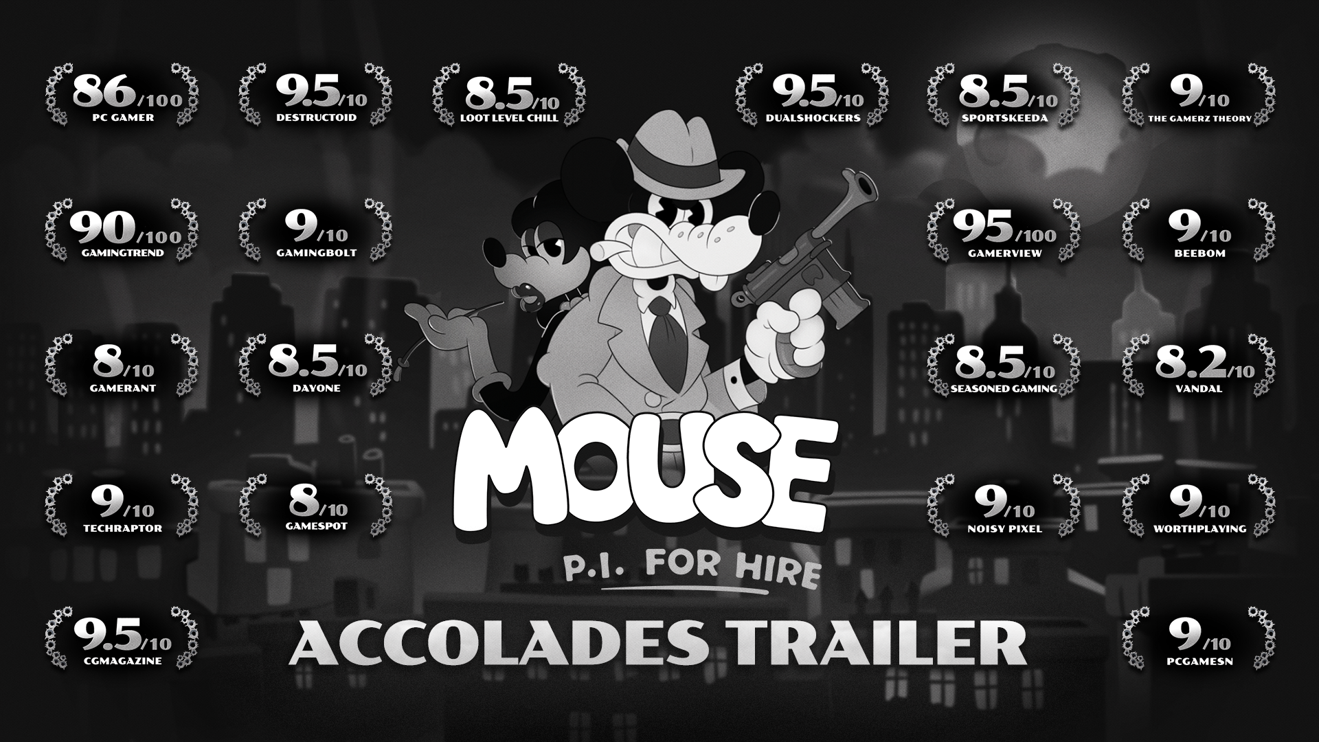 Mouse: P.I. for Hire conquista crítica e público e se destaca entre os jogos mais bem avaliados do ano
