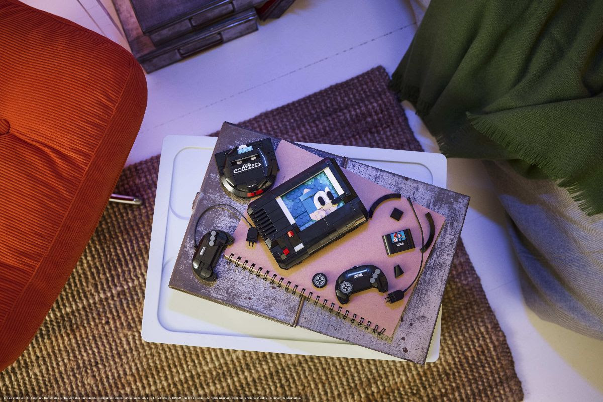 LEGO e SEGA anunciam conjunto inspirado no clássico Genesis com lançamento em junho de 2026