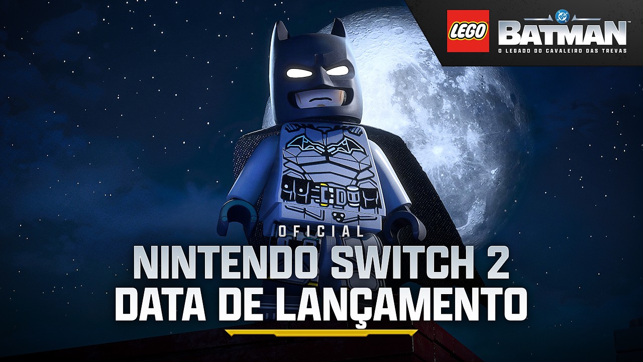 Versão de Nintendo Switch 2 de LEGO Batman: O Legado do Cavaleiro das Trevas ganha data de lançamento