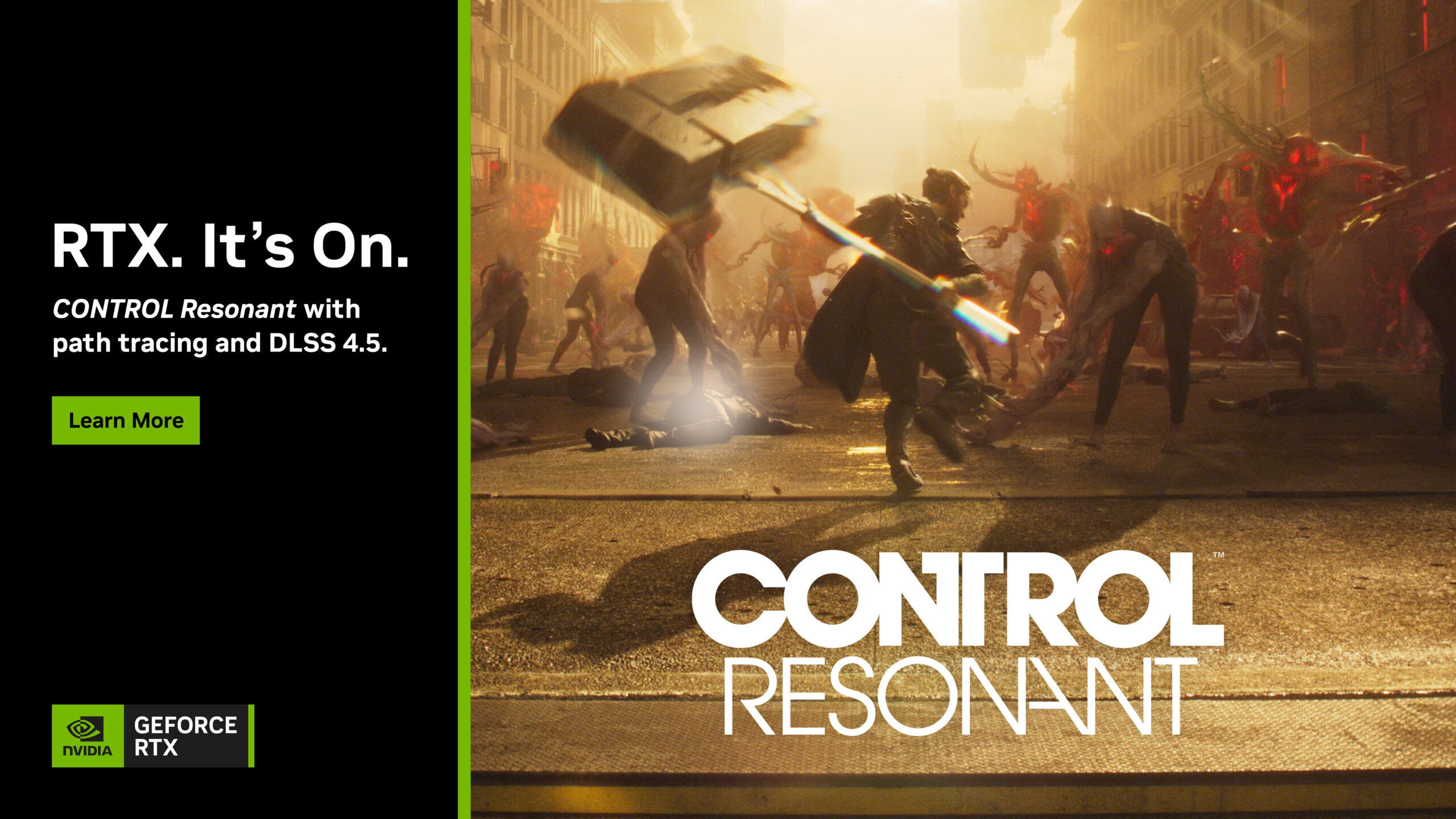 NVIDIA prepara chegada de CONTROL Resonant com Path Tracing e DLSS 4.5