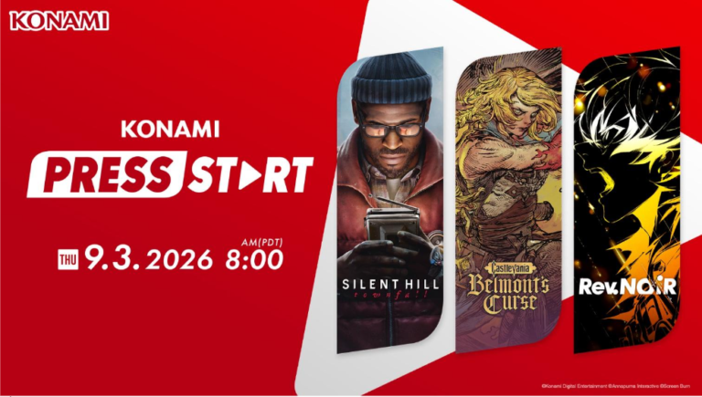 Konami anuncia transmissão especial com novidades de seus próximos jogos