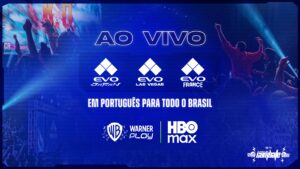 Evo França 2026 será transmitida ao vivo e em português pela HBO Max e Warner Play