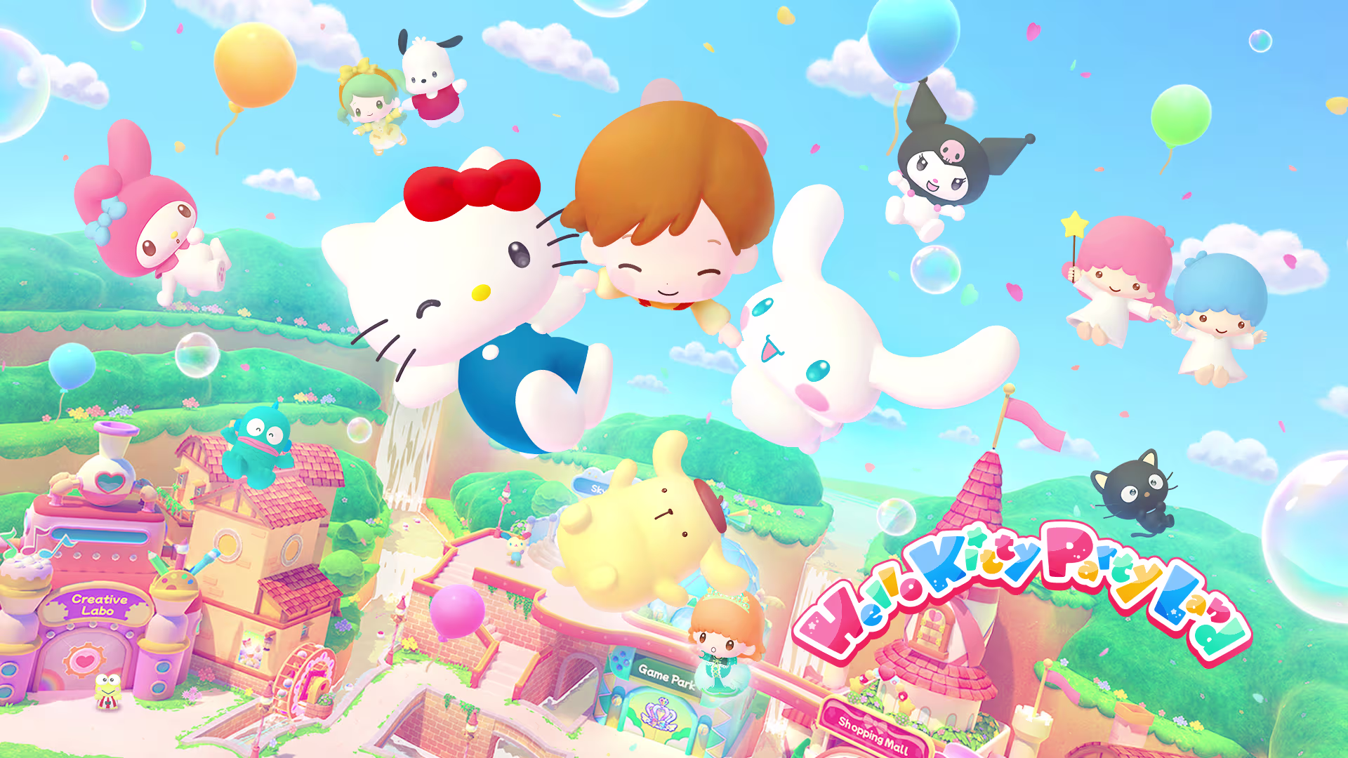 Hello Kitty Party Land ganha novo trailer antes do lançamento no Nintendo Switch