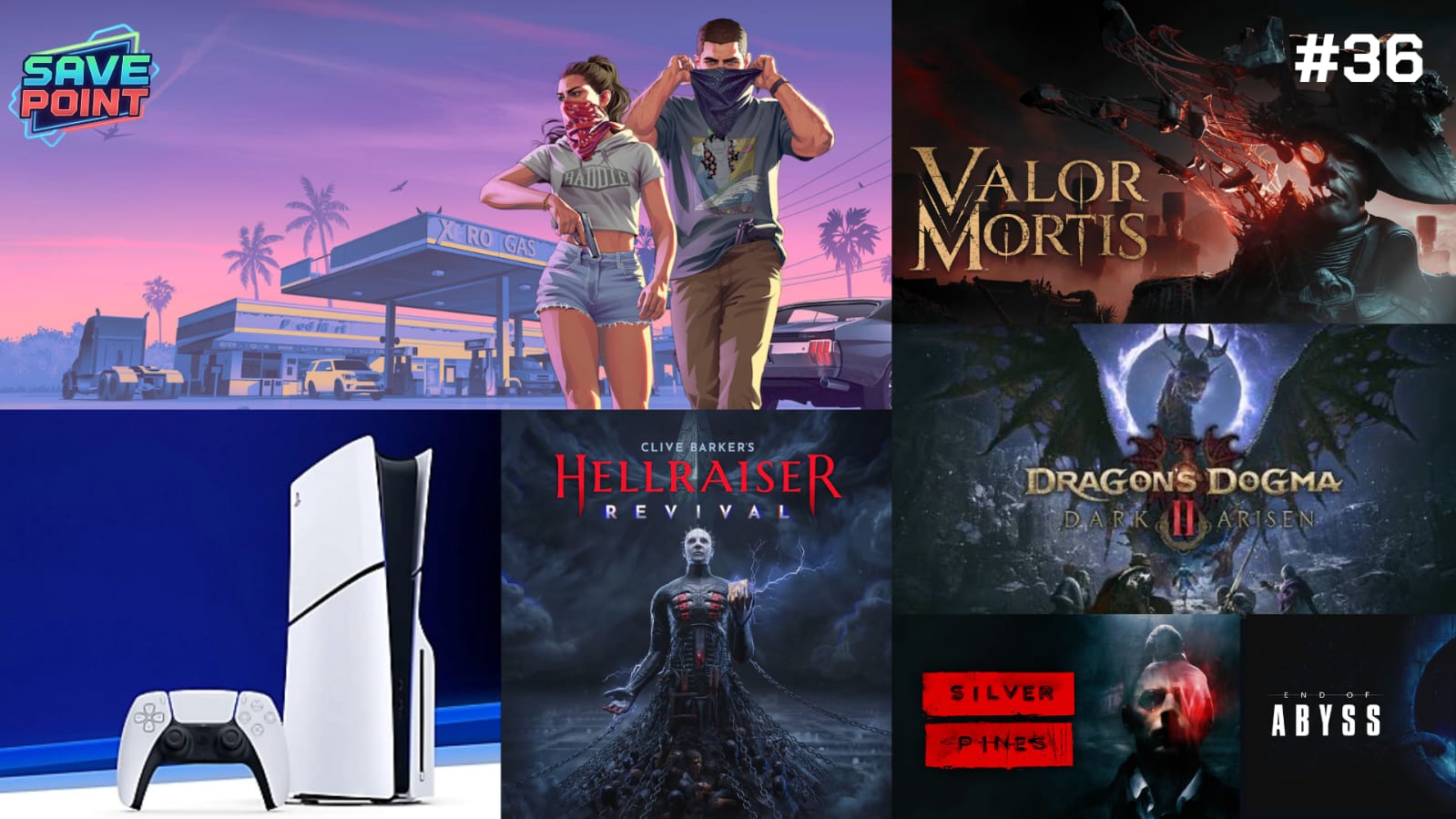 #36 | GTA VI é real e está próximo; PS desbloqueado é o fim da Sony?; Valor Mortis é um soulslike muito bom; DLC de Dragon’s Dogma 2 é incrível e mais!